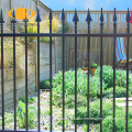 High quality ornaments wrought iron panel fence